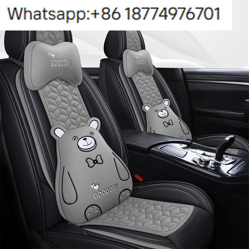 Leather Car Seat Covers Full Set Universal - 2025 Kedatangan Baru Pelindung Kursi Mobil