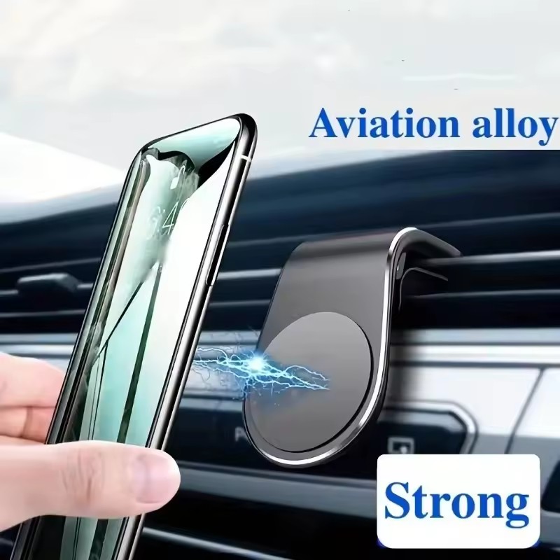 Magnetic Phone Holder For Car Vent - Penyangga Ponsel Magnetik untuk Mobil, Klip