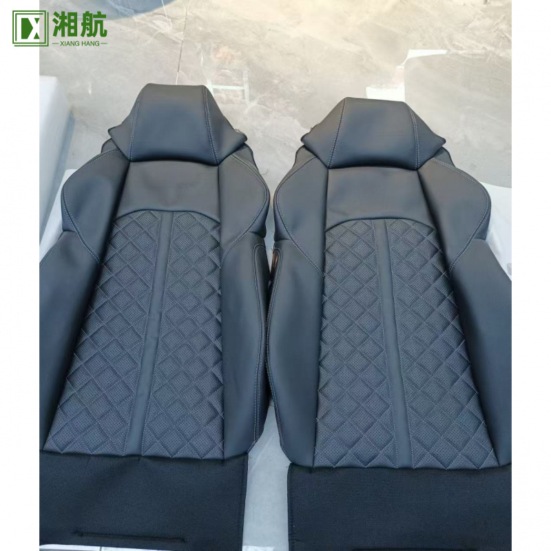 Leather Car Seat Covers Full Set Universal - Sarung Jok Mobil Kulit PU Desain