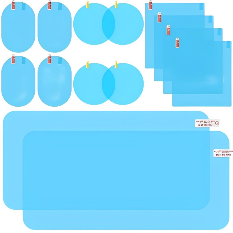 Anti Glare Car Rearview Mirror Film - Film pelindung kaca spion mobil, stiker