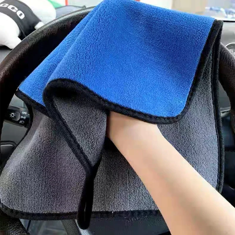 Microfiber Car Drying Towel Super Absorbent - Handuk Cuci Mobil 1/5 Buah Kain