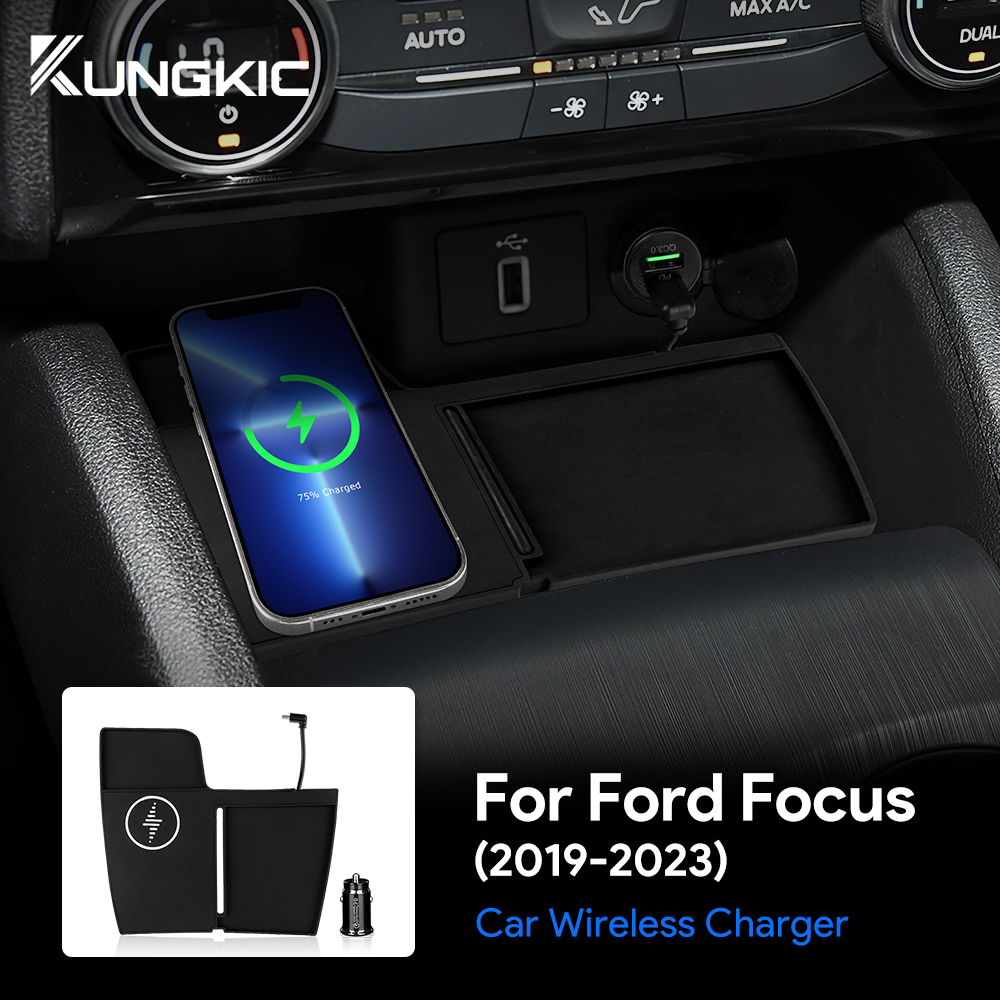 Wireless Car Charger Mount Fast Charging - Dudukan Pengisi Daya Cepat Nirkabel Mobil