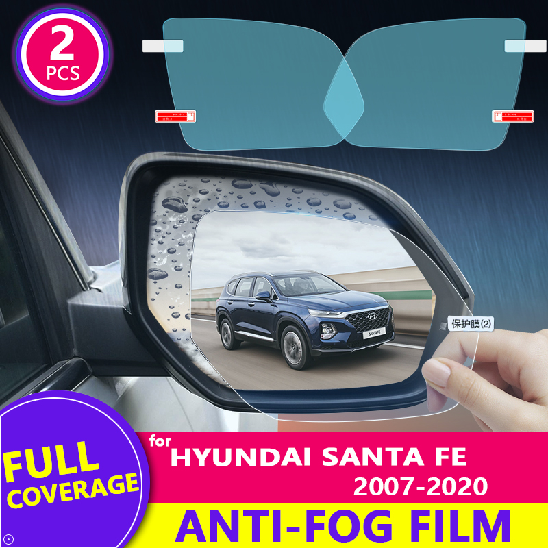 Anti Glare Car Rearview Mirror Film - Untuk Hyundai Santa Fe 2007-2020 (CM