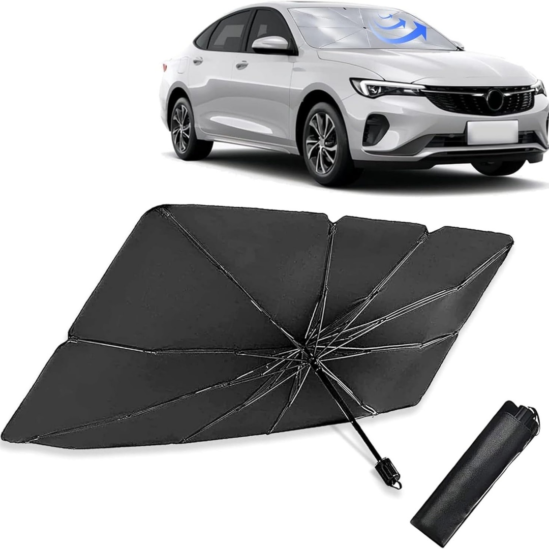 Payung Pelindung Matahari Kaca - Car Sunshade Windshield Umbrella Foldable ulasan dan harga