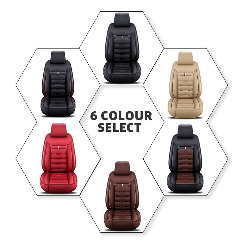 Alas jok mobil Universal, peli - Leather Car Seat Covers Full Set Universal ulasan dan harga