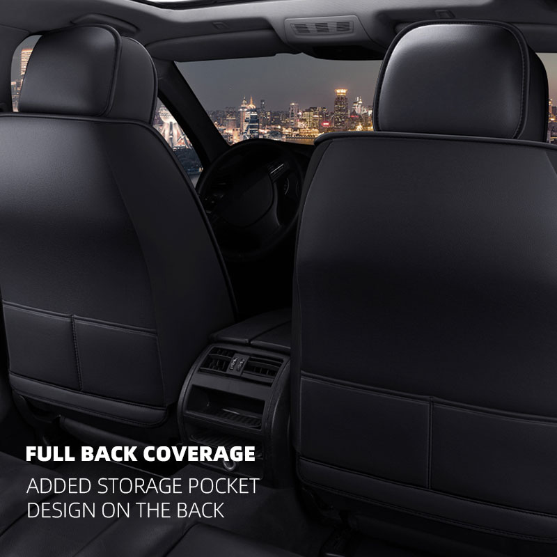 Alas jok mobil Universal, peli - Leather Car Seat Covers Full Set Universal ulasan dan harga