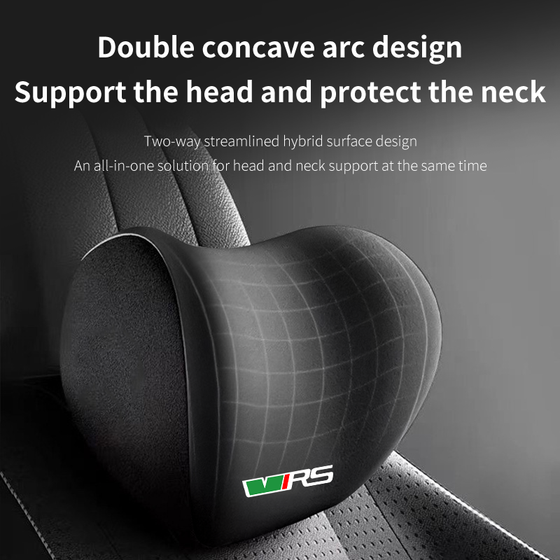 Sandaran Kepala Mobil Bantal L - Memory Foam Car Neck Pillow Lumbar Support ulasan dan harga