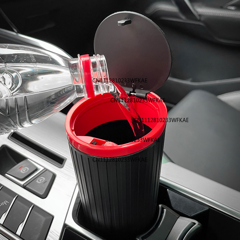 Tempat sampah mobil, perlengka - Waterproof Car Trash Can With Lid ulasan dan harga