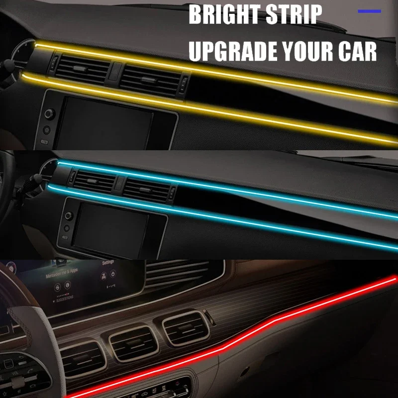 Lampu Strip LED Interior mobil - Led Ambient Interior Car Lights App Control ulasan dan harga