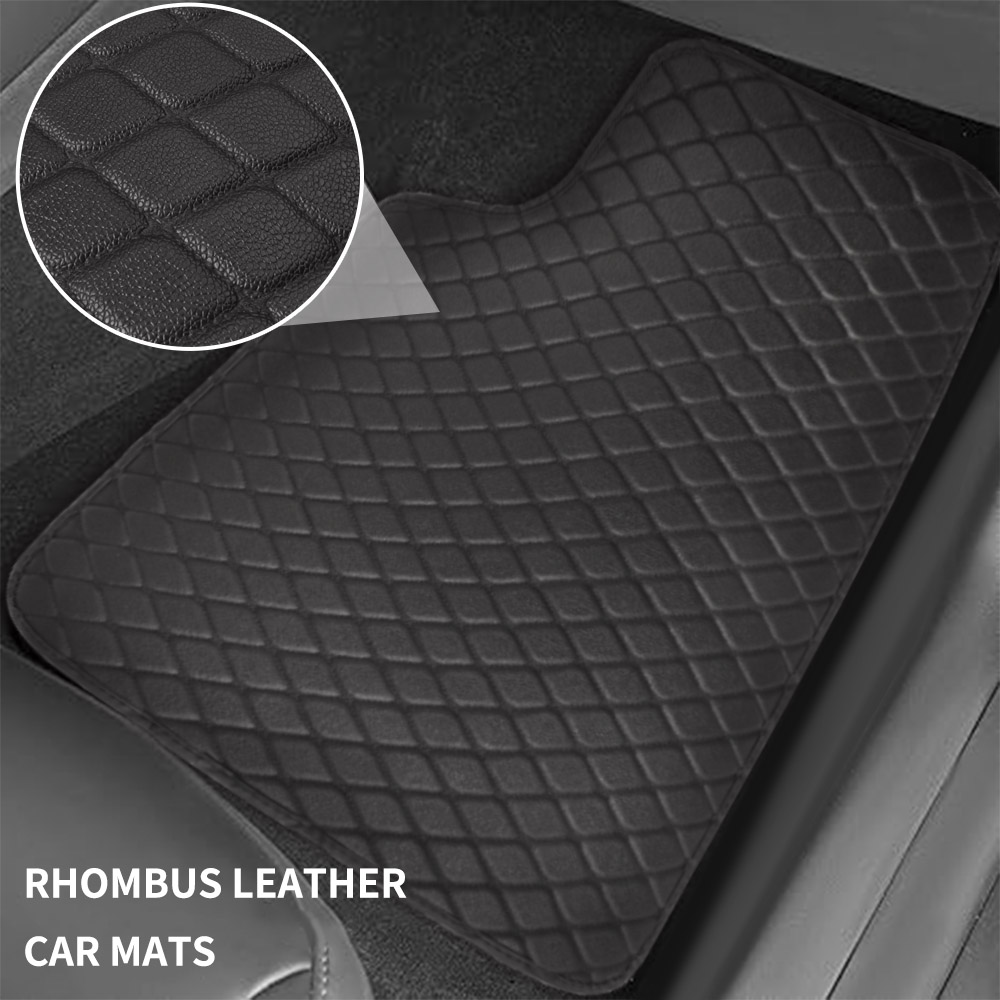 Universal 5Pcs Karpet Mobil Ku - Car Floor Mats Universal Waterproof Leather ulasan dan harga