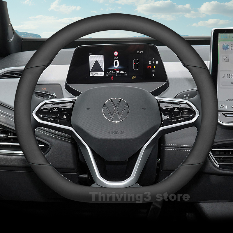 Sarung setir mobil kulit untuk - Car Steering Wheel Cover Anti Slip Breathable ulasan dan harga
