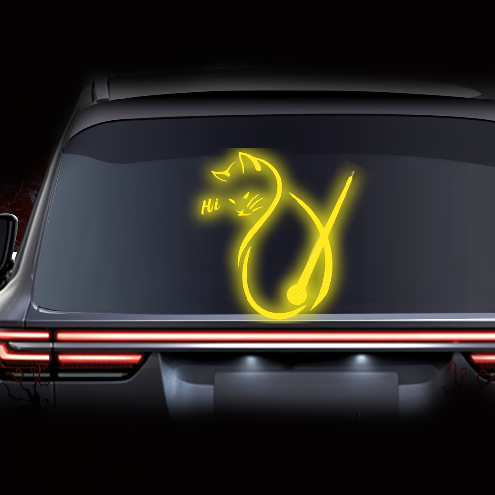 1 buah stiker kaca mobil refle - Anti Glare Car Rearview Mirror Film ulasan dan harga