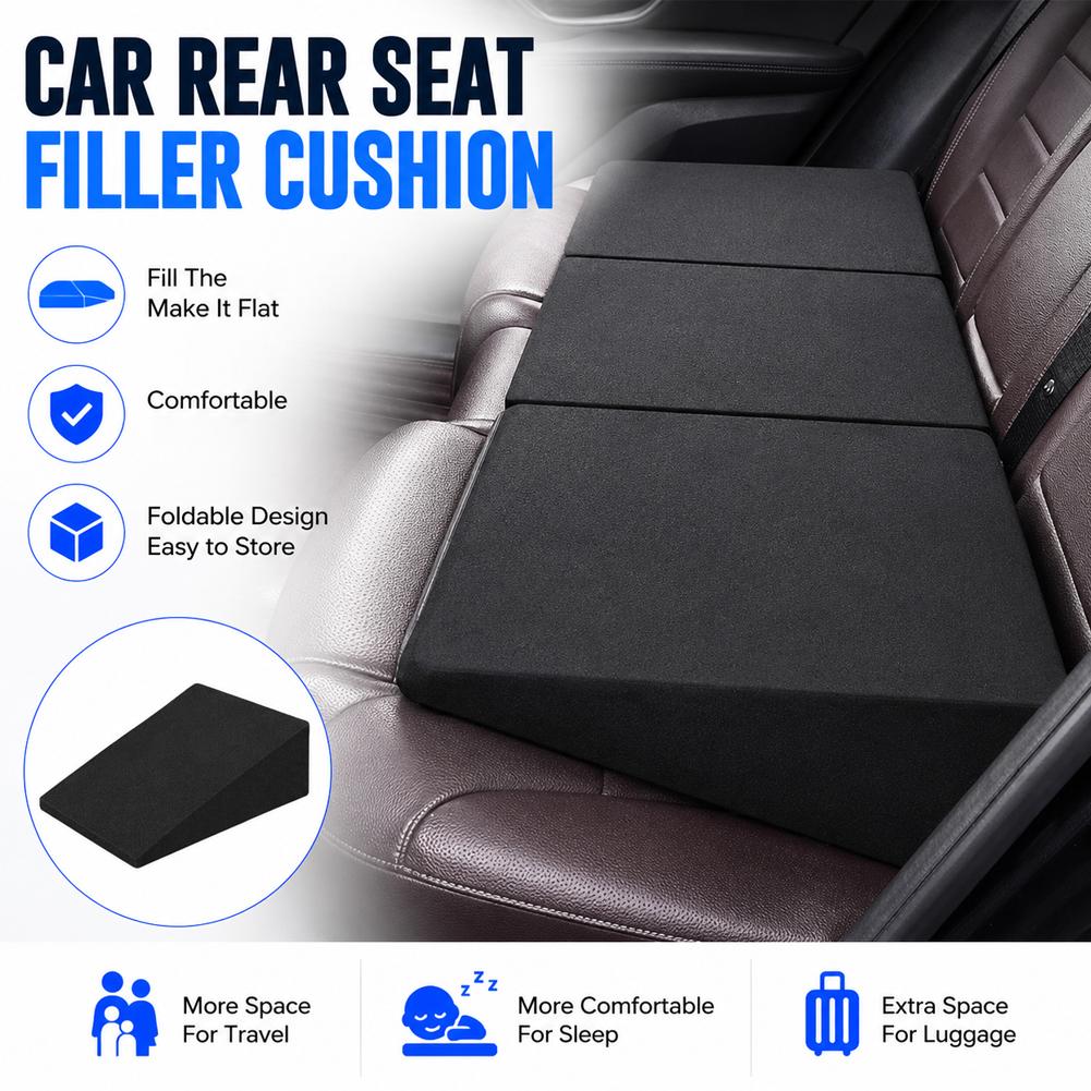 Bantalan Penyeimbang Kursi Mob - Memory Foam Car Neck Pillow Lumbar Support ulasan dan harga