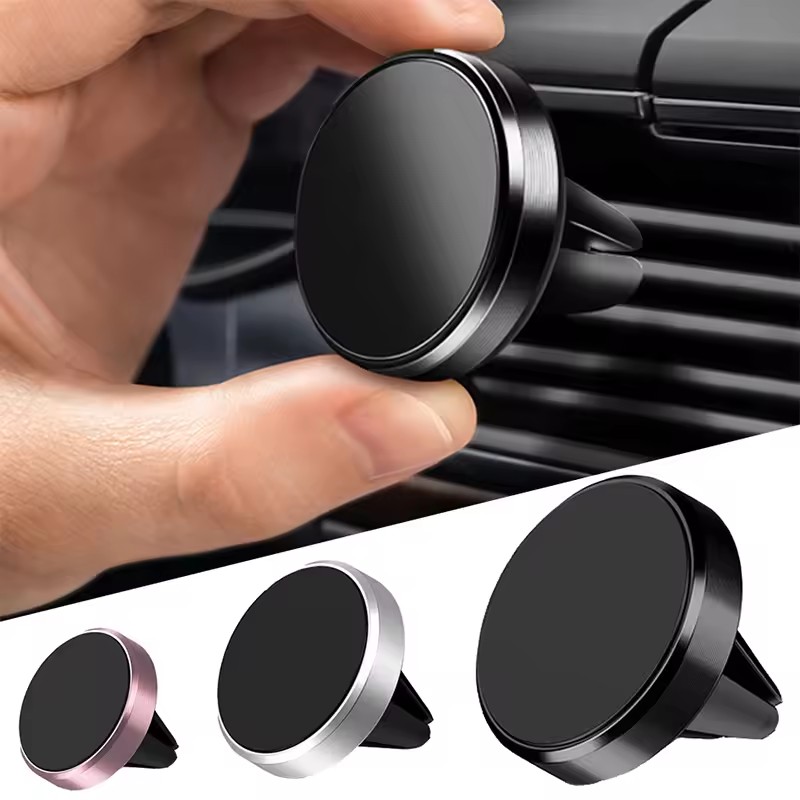 Penyangga Ponsel Magnetik di V - Magnetic Phone Holder For Car Vent ulasan dan harga