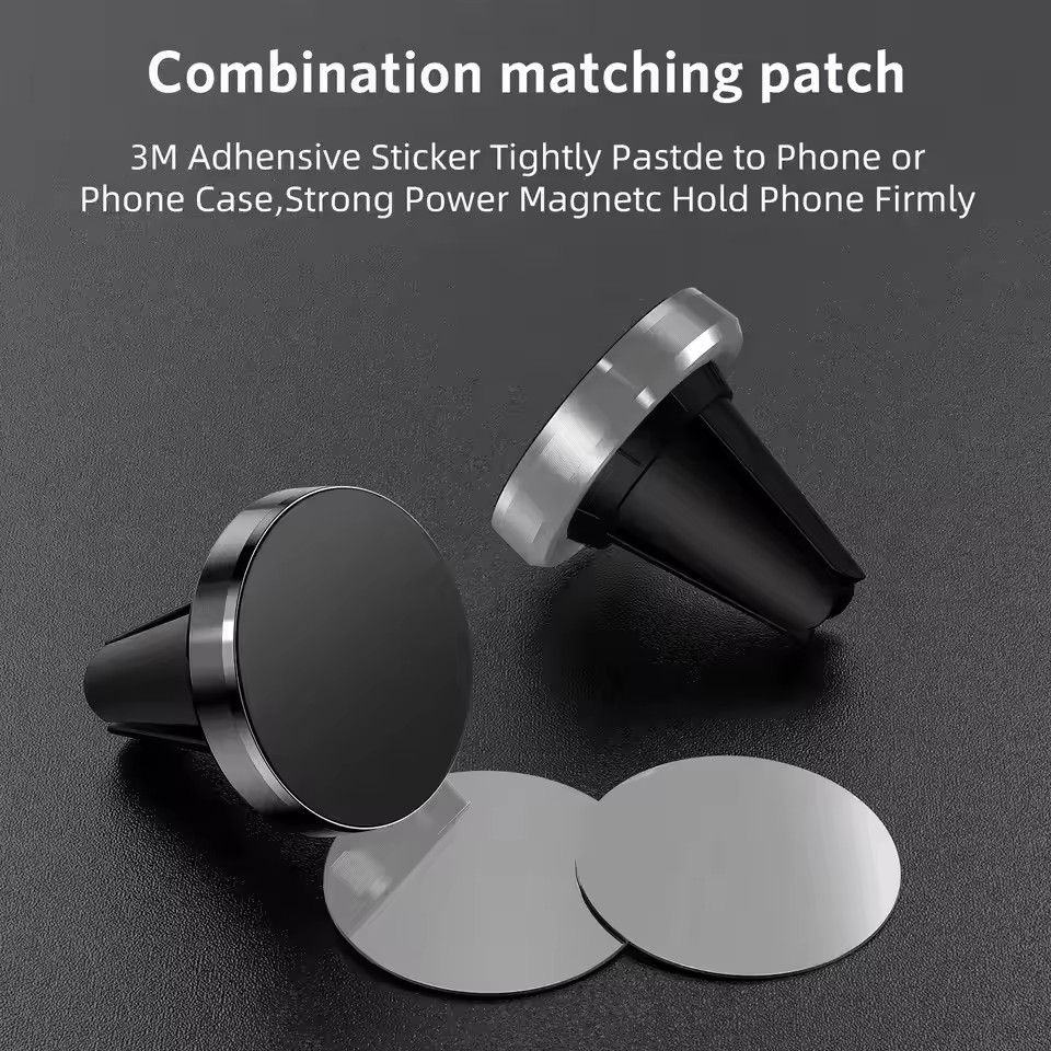 Penyangga Ponsel Magnetik di V - Magnetic Phone Holder For Car Vent ulasan dan harga