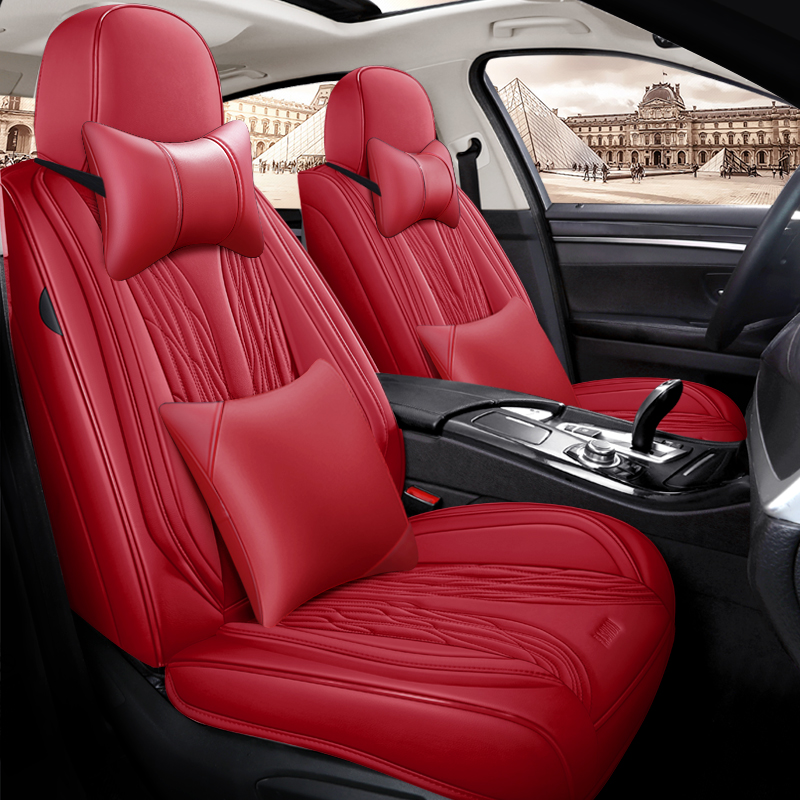 Sarung Jok Mobil Kulit Mewah D - Leather Car Seat Covers Full Set Universal ulasan dan harga