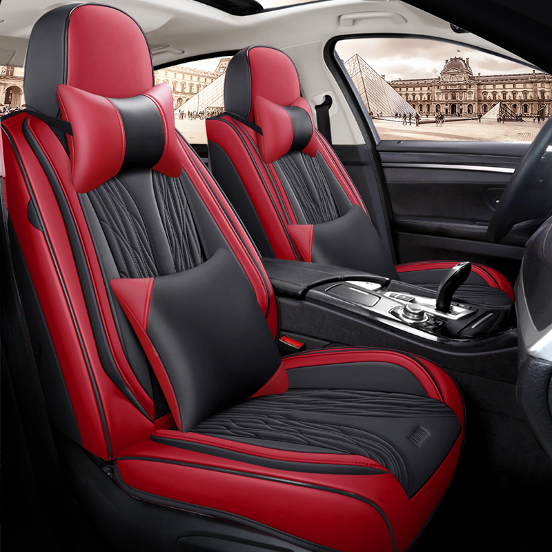 Sarung Jok Mobil Kulit Mewah D - Leather Car Seat Covers Full Set Universal ulasan dan harga