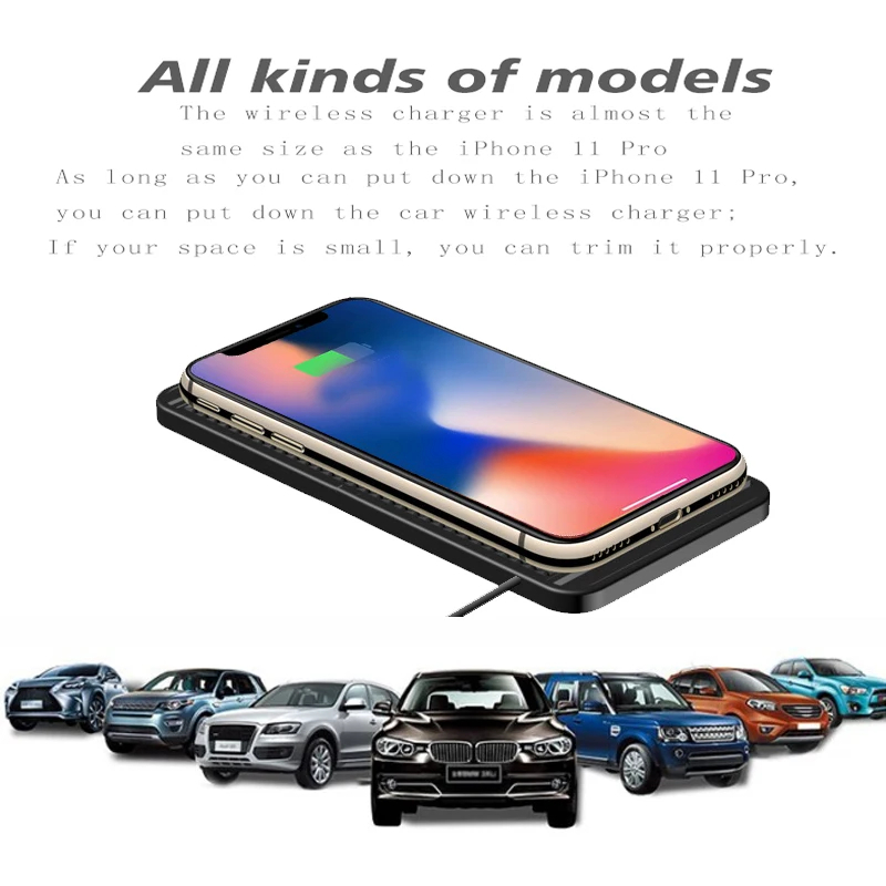 Bantalan Pengisi Daya Mobil Ni - Wireless Car Charger Mount Fast Charging ulasan dan harga