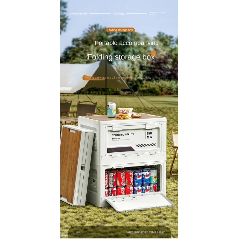 Kotak Penyimpanan Luar Ruangan - Car Trunk Organizer Foldable Storage Box ulasan dan harga