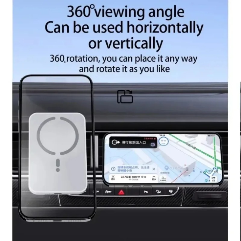 Pengisi Daya Nirkabel Mobil Ma - Wireless Car Charger Mount Fast Charging ulasan dan harga
