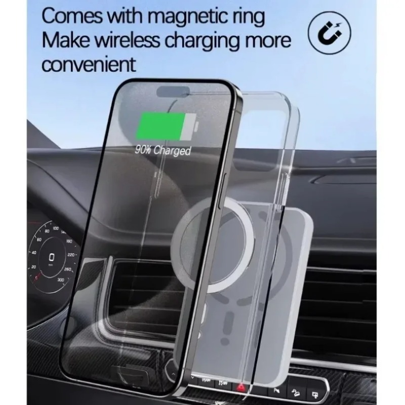 Pengisi Daya Nirkabel Mobil Ma - Wireless Car Charger Mount Fast Charging ulasan dan harga