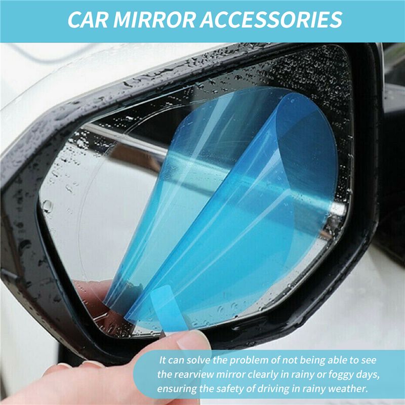 A10E-4 Buah Film Kaca Spion Mo - Anti Glare Car Rearview Mirror Film ulasan dan harga