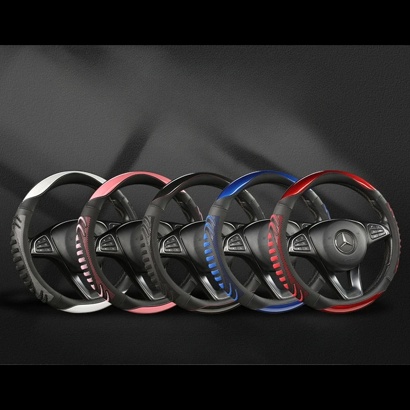 Penutup Roda Kemudi Mobil Sara - Car Steering Wheel Cover Anti Slip Breathable ulasan dan harga