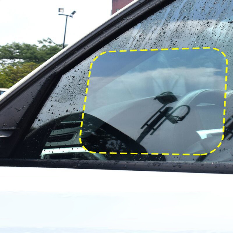 4 Buah Film Cermin Tahan Air A - Anti Glare Car Rearview Mirror Film ulasan dan harga
