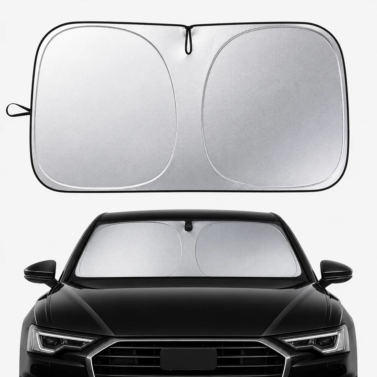 Penutup Pelindung Matahari Kac - Car Sunshade Windshield Umbrella Foldable ulasan dan harga