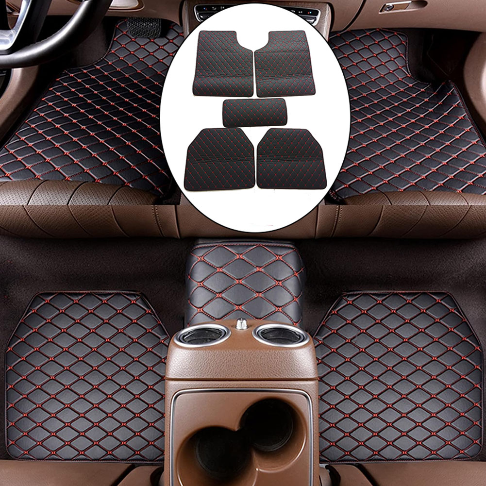 Tikar lantai mobil, kulit Univ - Car Floor Mats Universal Waterproof Leather ulasan dan harga