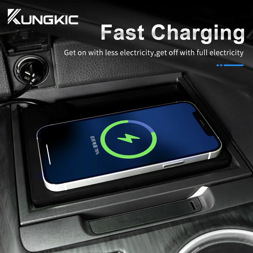 Untuk Toyota Camry 70 XV70 201 - Wireless Car Charger Mount Fast Charging ulasan dan harga