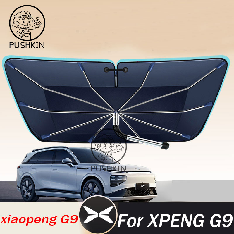 Untuk XPENG G9 XIAOPENG G9 202 - Car Sunshade Windshield Umbrella Foldable ulasan dan harga