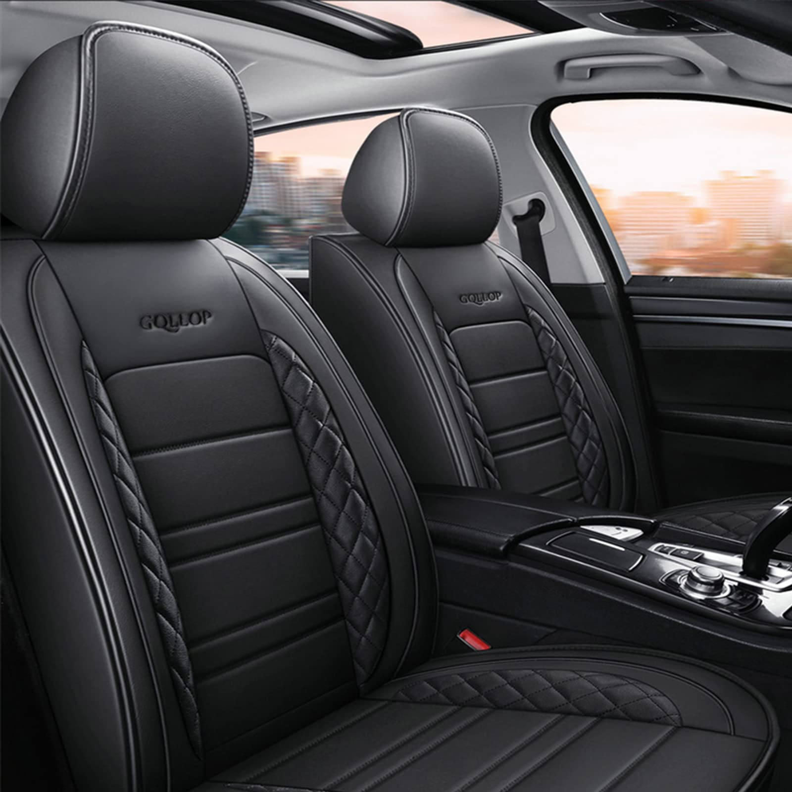 Sarung Bantal Kursi Otomatis,  - Leather Car Seat Covers Full Set Universal ulasan dan harga