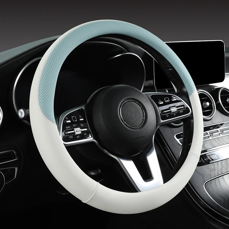 Penutup Roda Kemudi Mobil Kuli - Car Steering Wheel Cover Anti Slip Breathable ulasan dan harga