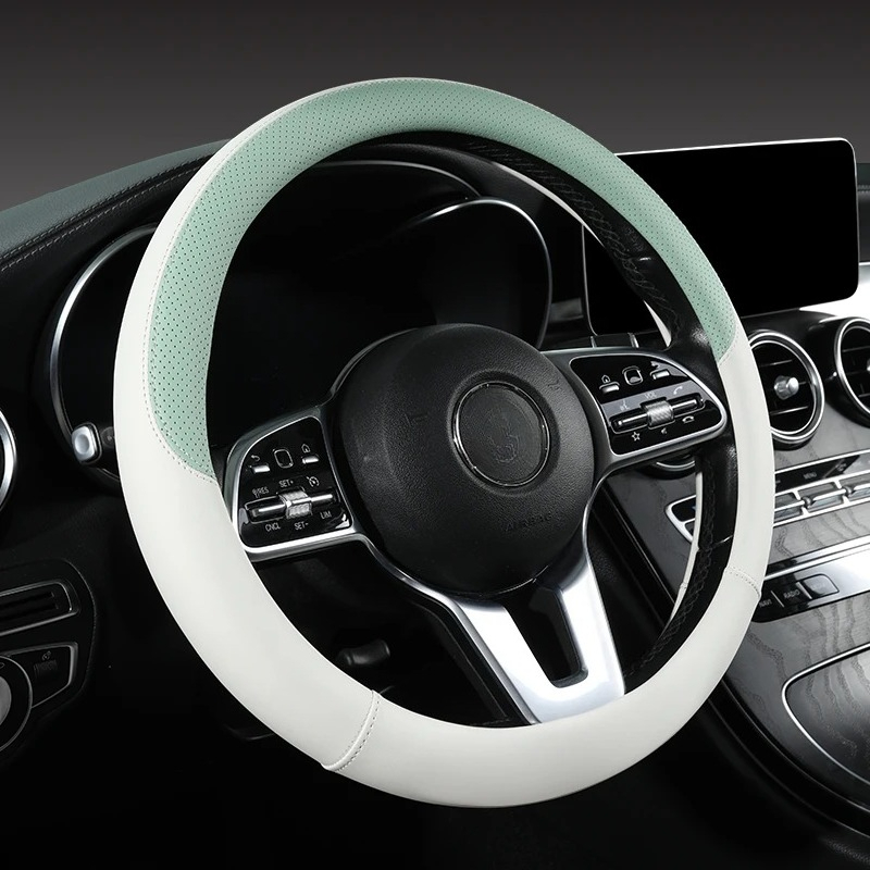 Penutup Roda Kemudi Mobil Kuli - Car Steering Wheel Cover Anti Slip Breathable ulasan dan harga