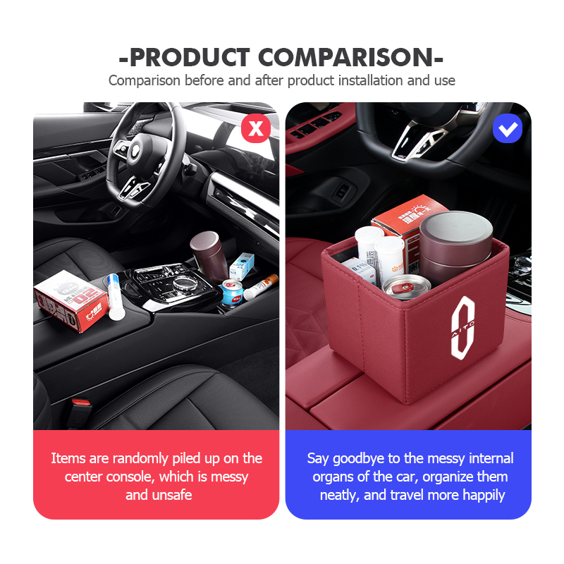 Tempat Sampah Mobil Tas Organi - Waterproof Car Trash Can With Lid ulasan dan harga