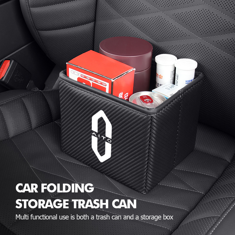 Tempat Sampah Mobil Tas Organi - Waterproof Car Trash Can With Lid ulasan dan harga
