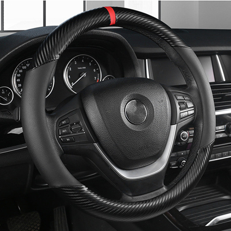 Sarung kemudi mobil Universal, - Car Steering Wheel Cover Anti Slip Breathable ulasan dan harga