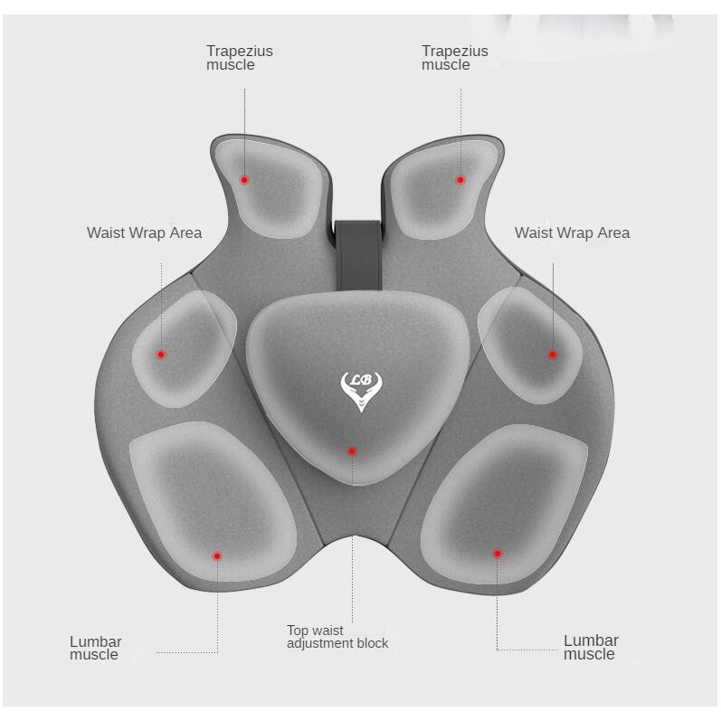 Busa Memori Bantal Kursi Kanto - Memory Foam Car Neck Pillow Lumbar Support ulasan dan harga