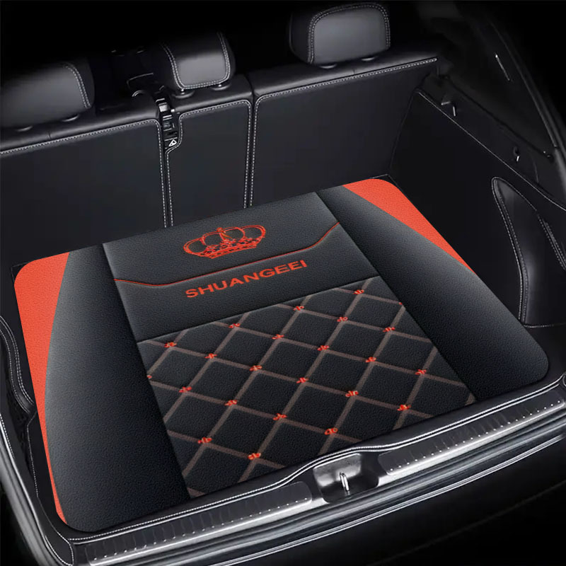 Karpet Mobil Universal Mewah H - Car Floor Mats Universal Waterproof Leather ulasan dan harga