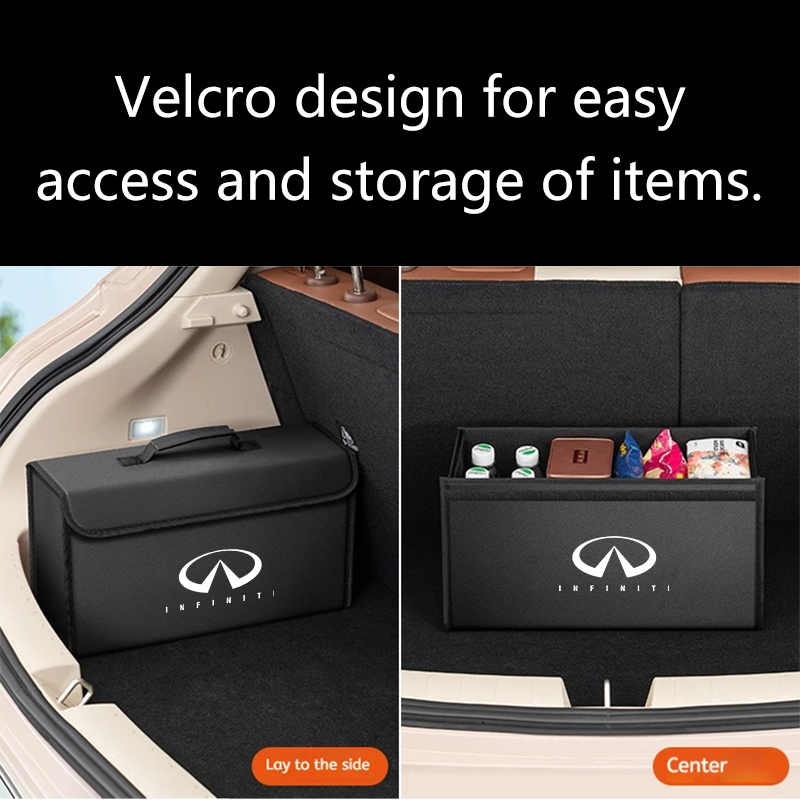 Kotak Organizer Bagasi Mobil T - Car Trunk Organizer Foldable Storage Box ulasan dan harga