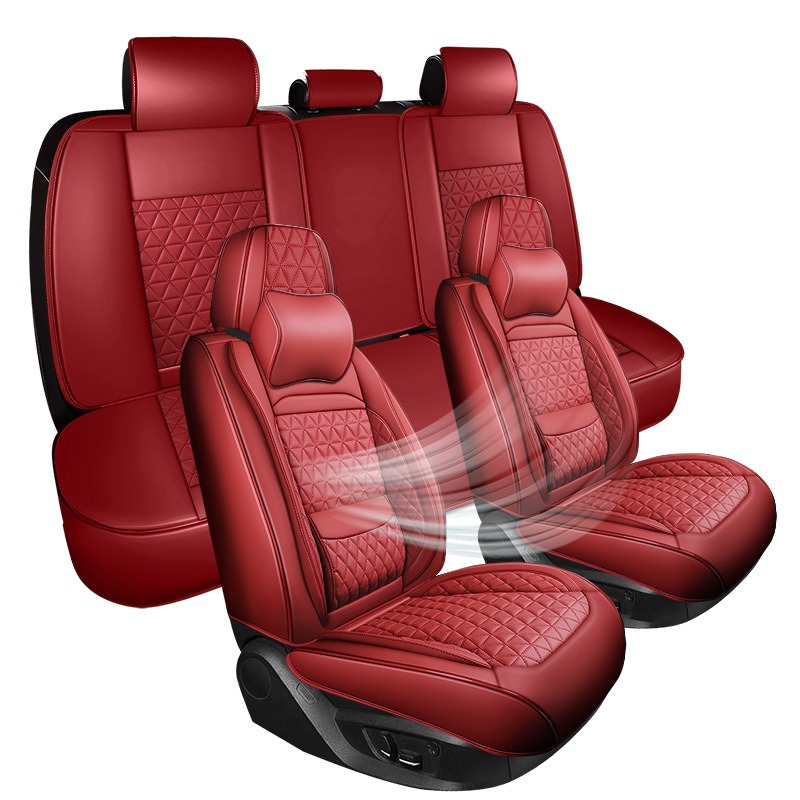 Sarung Jok Mobil Set Lengkap,  - Leather Car Seat Covers Full Set Universal ulasan dan harga