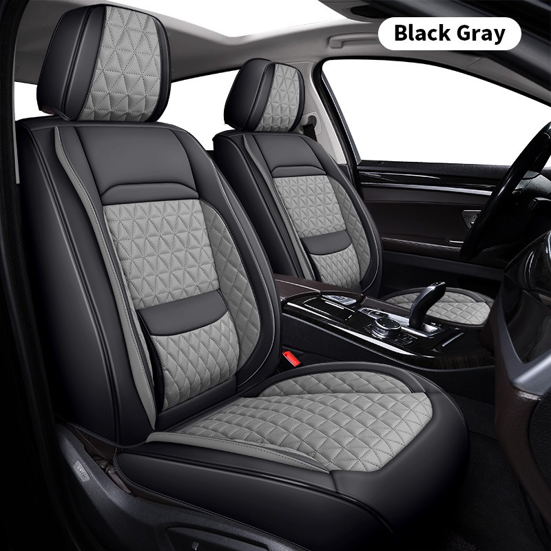 Sarung Jok Mobil Set Lengkap,  - Leather Car Seat Covers Full Set Universal ulasan dan harga