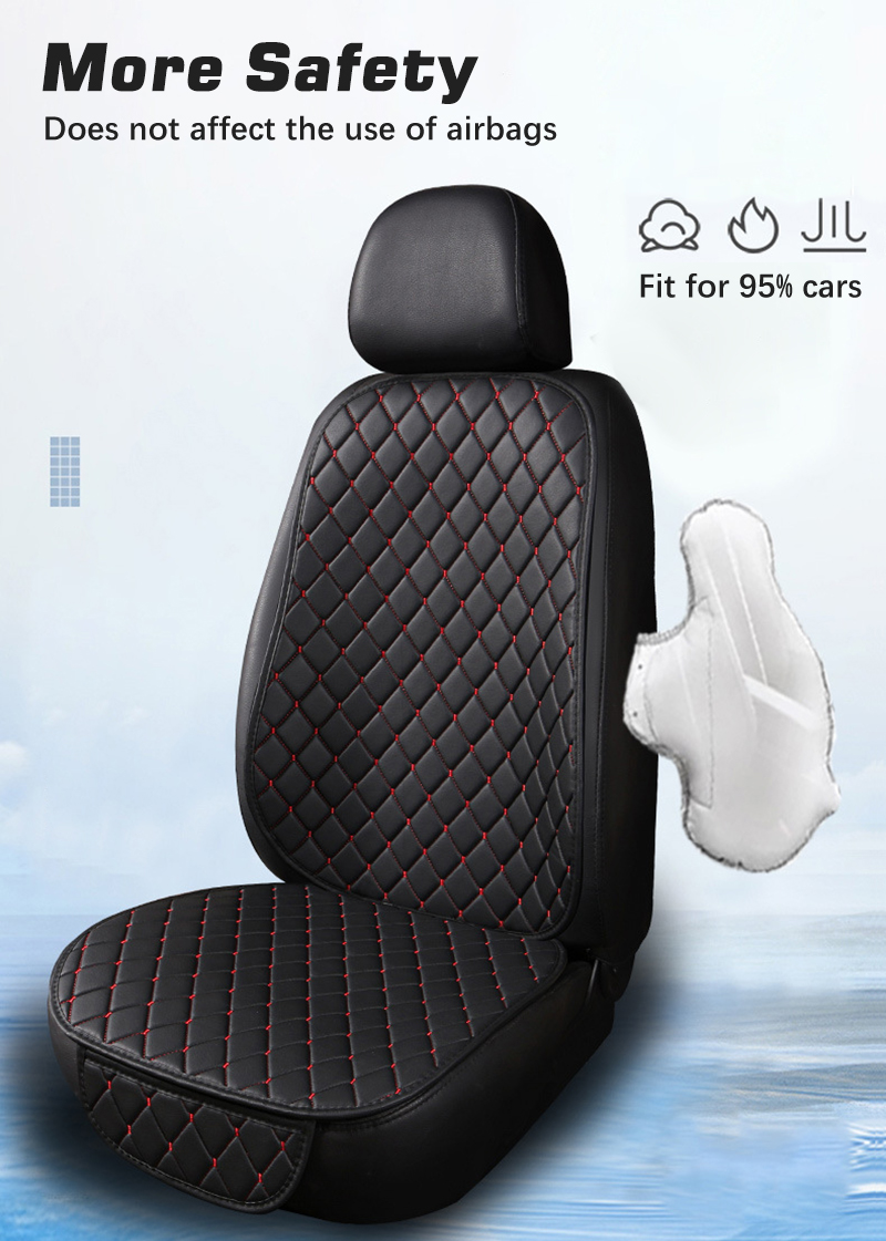 Sarung Jok Mobil Kulit PU Set  - Leather Car Seat Covers Full Set Universal ulasan dan harga