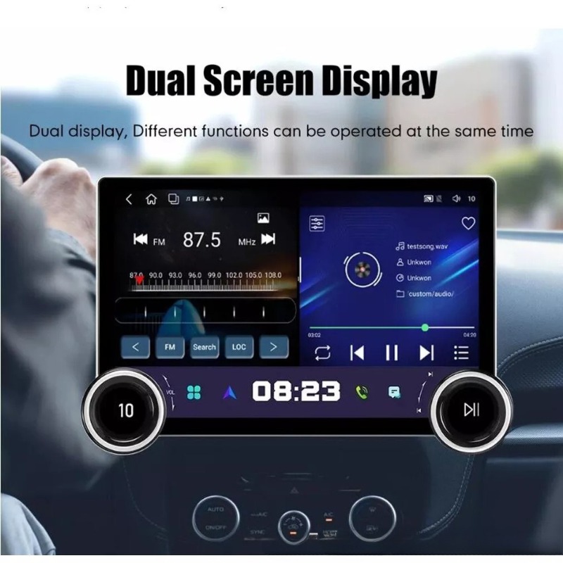 Universal 10.1 Inch Double Kno - Car Electronics ulasan dan harga
