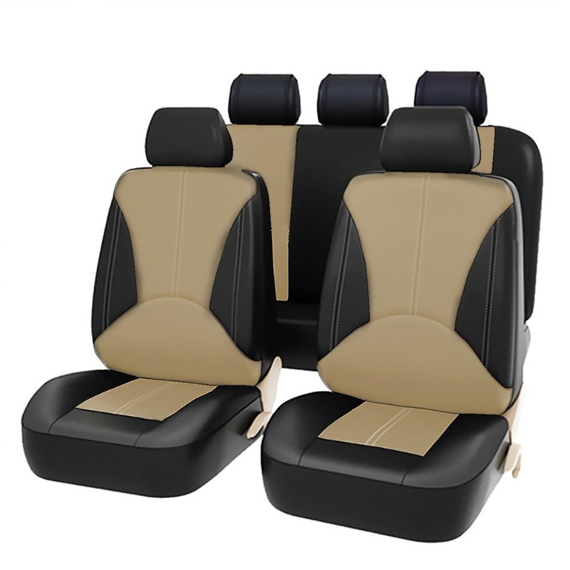 Sarung Jok Mobil Kulit PU Hita - Leather Car Seat Covers Full Set Universal ulasan dan harga